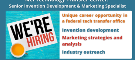 NCI TTC Hiring Senior Invention Development and Marketing Specialist 