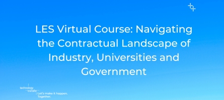 LES Virtual Course: Navigating the Contractual Landscape of Industry, Universities and Government