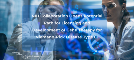 NIH Collaboration Opens Potential Path for Licensing and Development of Gene Therapy for Niemann-Pick Disease Type C1