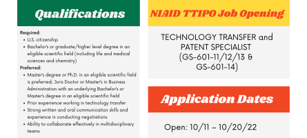 NIAID Job Opening