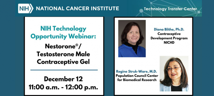 Webinar on Testosterone Male Contraceptive Gel