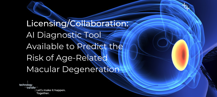 Licensing/Collaboration: AI Diagnostic Tool Available to Predict the Risk of Age-Related Macular Degeneration