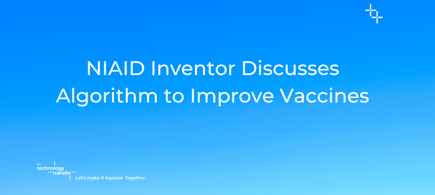 NIAID Inventor Discusses Algorithm to Improve Vaccines