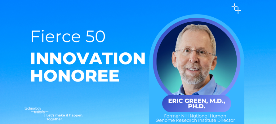 Fierce 50 Innovation Honoree, Eric Green, M.D., Ph.D.