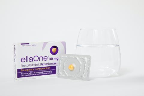 ellaOne packaging