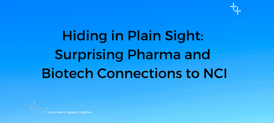 Hiding in Plain Sight: Surprising Pharma and Biotech Connections to NCI